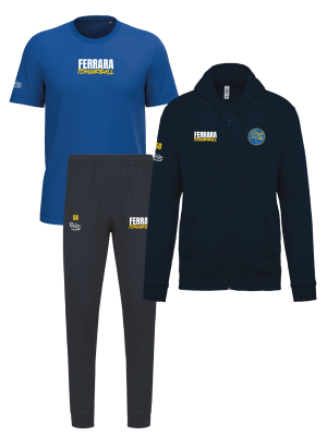 Kit Rappresentanza Ferrara Tchoukball Blu navy