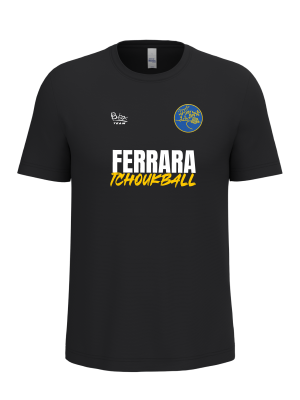 Tshirt Allenamento Ferrara Tchoukball Nera